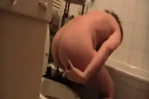 The guy takes a video of his girlfriends pooping ass